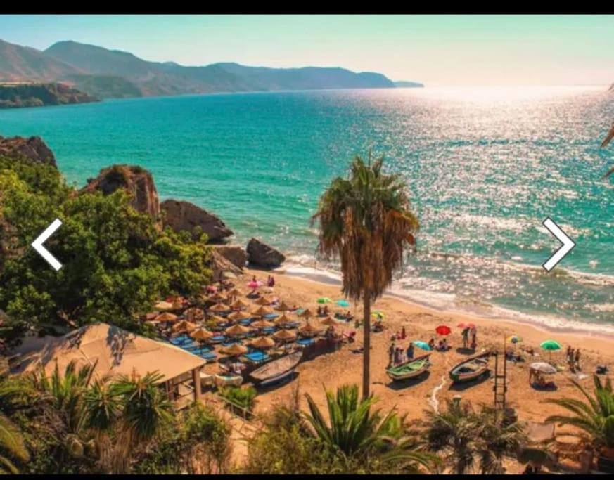 Precioso Apartamento Mandarinos Con Vistas Al Mar Nerja Exteriör bild