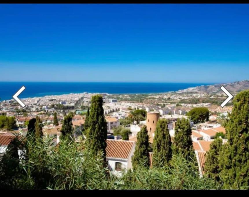 Precioso Apartamento Mandarinos Con Vistas Al Mar Nerja Exteriör bild
